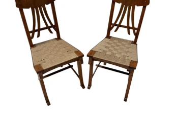 Chambre D'Artisan Chair by Gustave Serrurier-Bovy, 1895